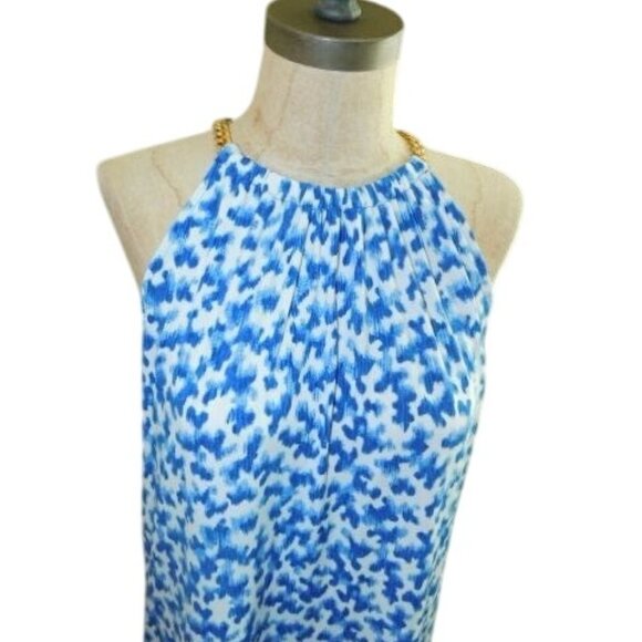 Michael Kors Size S Small Slinky Stretchy Chainlink Strap Gladiator Style Dress - Picture 2 of 3